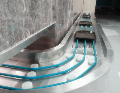 廚房餐盤輸送機(jī) 餐廳密胺托盤輸送機(jī)