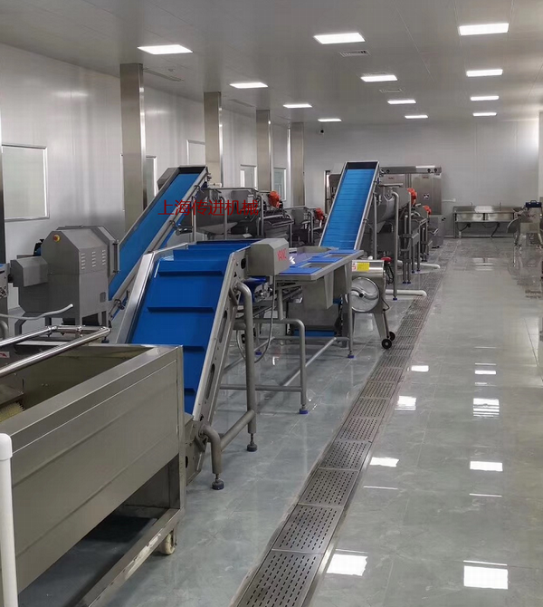 蔬菜分揀輸送機，中央廚房配菜輸送機